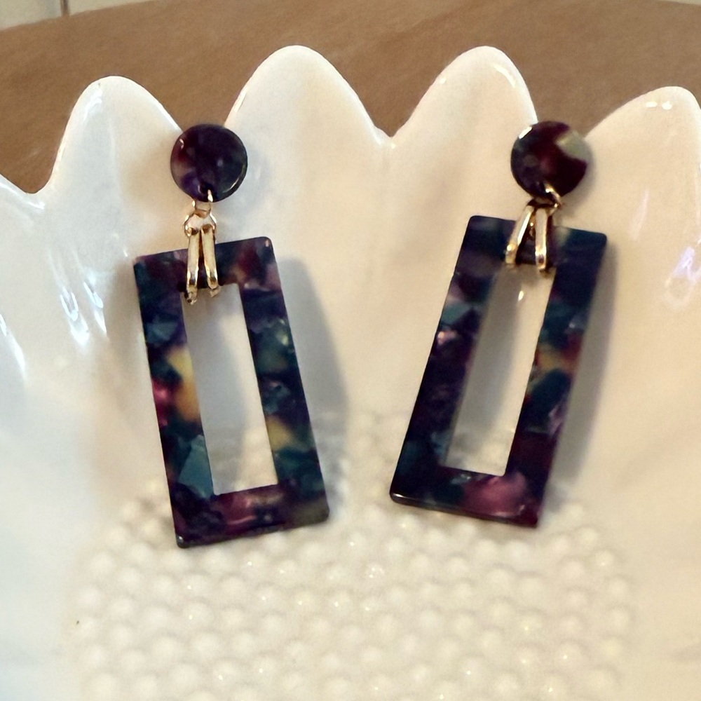 Multicolor‎ Modern Earrings